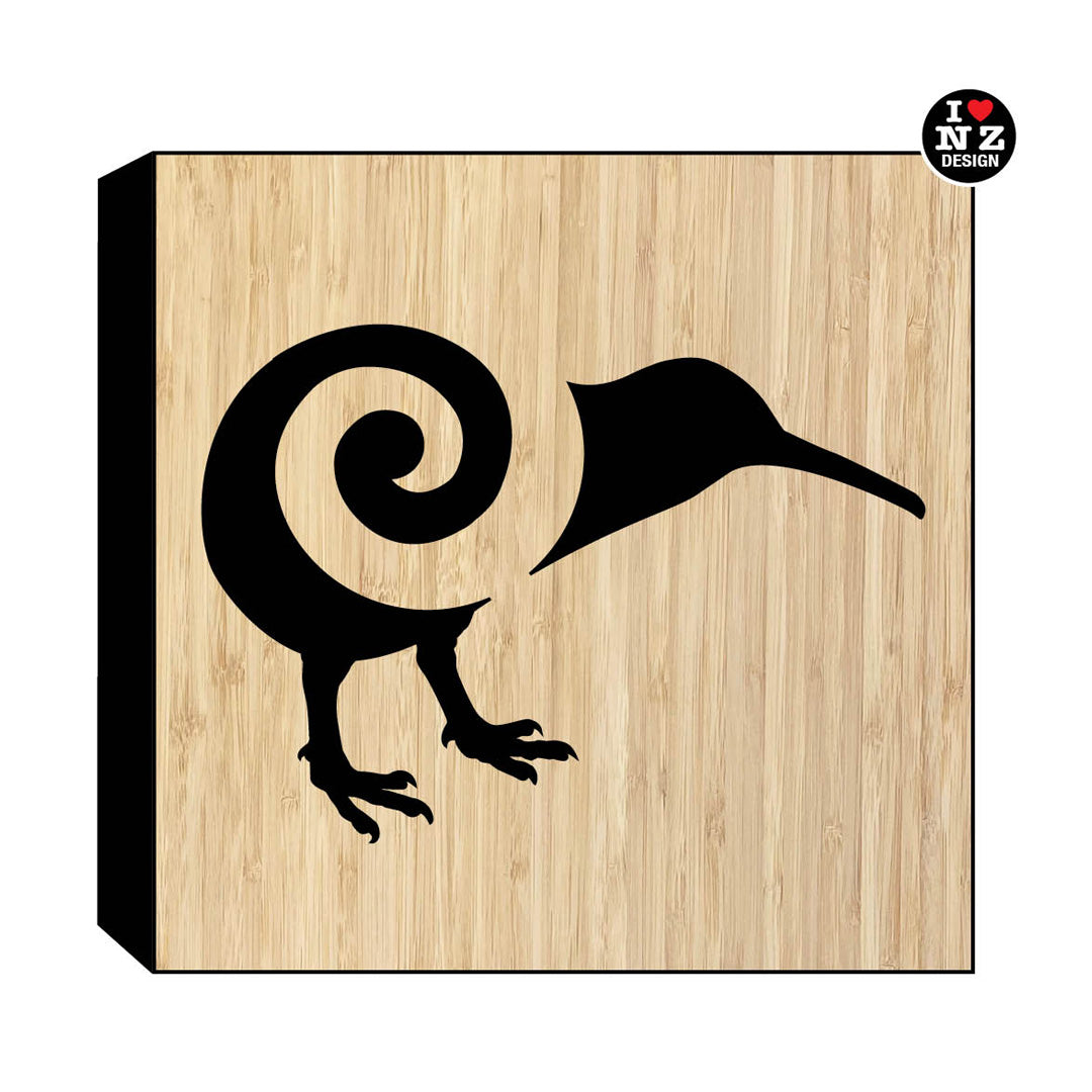 Bamboo Art Block - Koru Kiwi