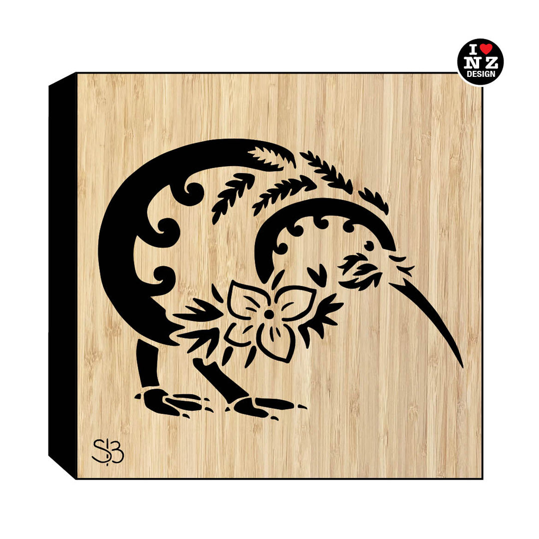 Bamboo Art Block - Kiwi