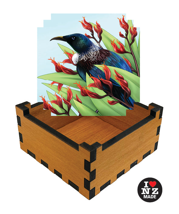 Peeping Tui in Flax