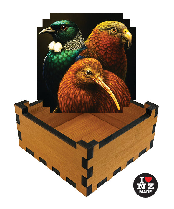 NZ Birds Trio