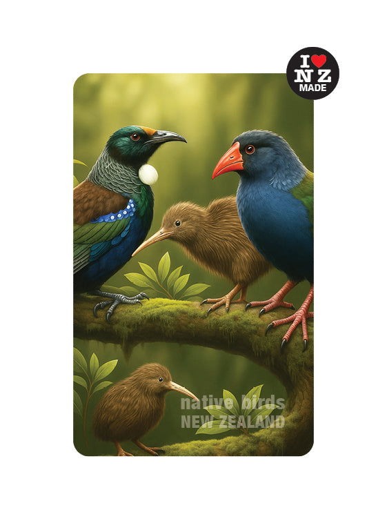 Tui, Kiwi & Takahe