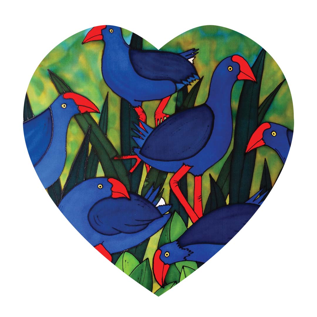 Heart - Pukeko