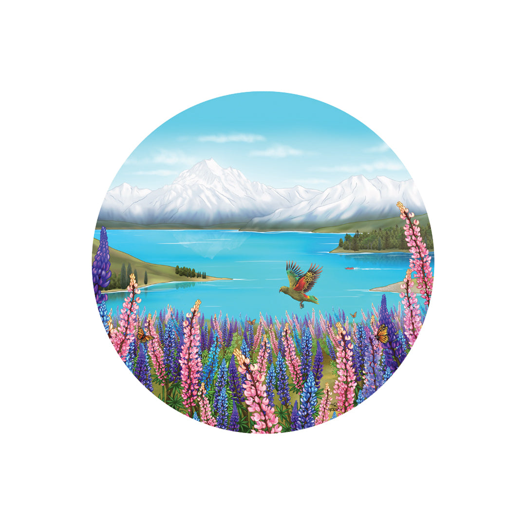 Round Trivet - Lake Tekapo