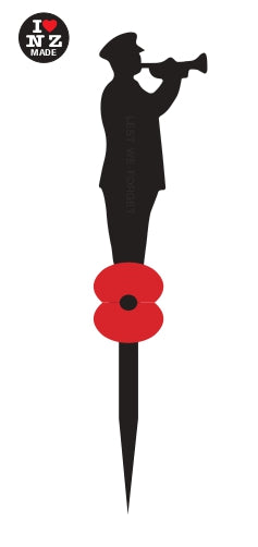 Soldier with Trumpet and Poppy