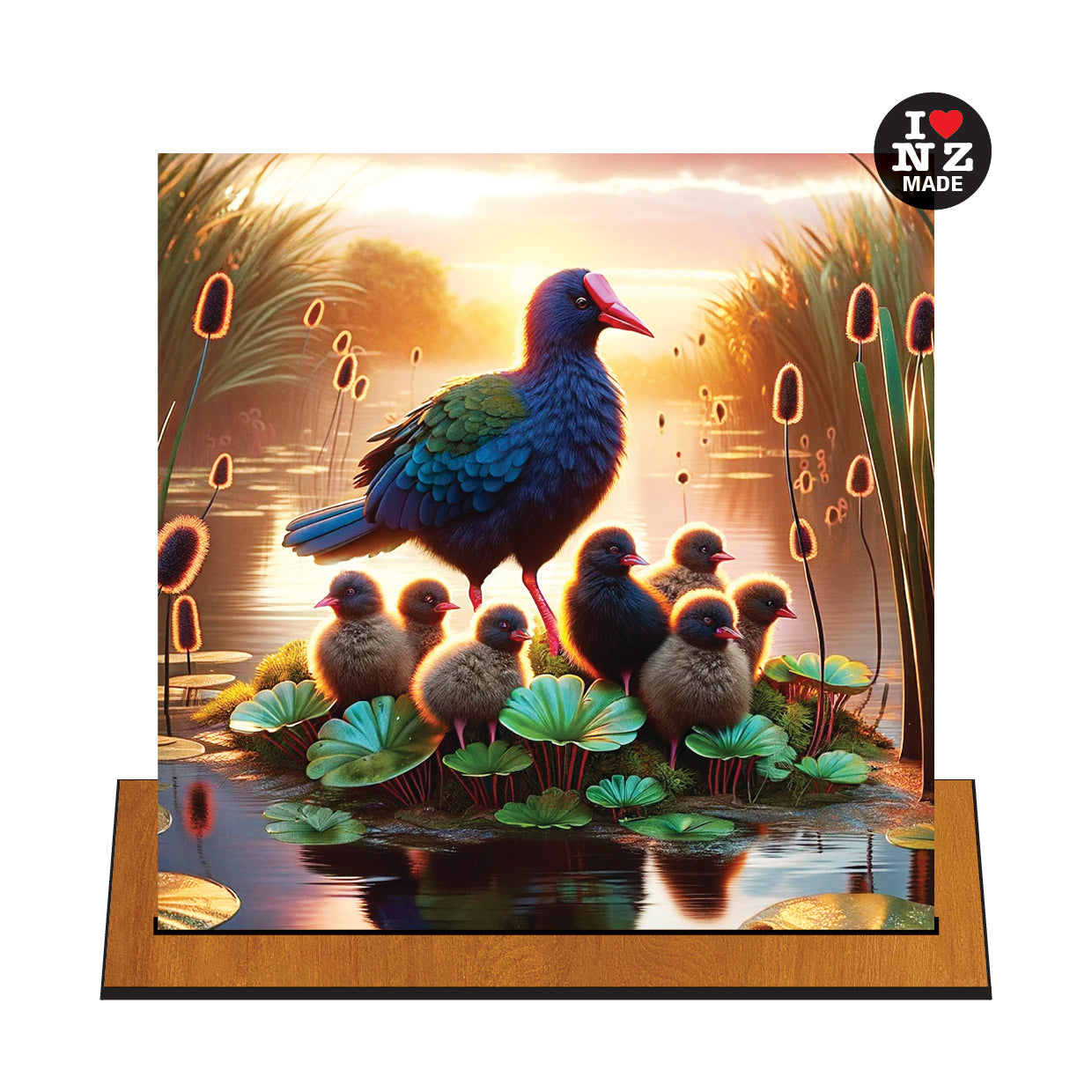Pukeko Family