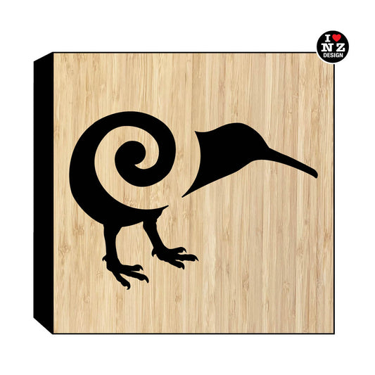 Bamboo Art Block - Koru Kiwi