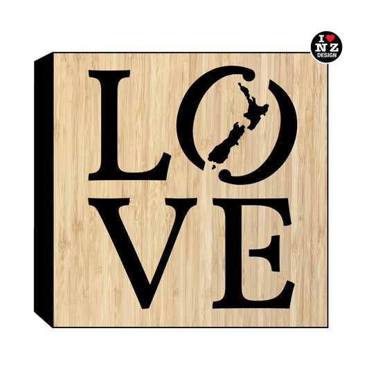 Bamboo Art Block - Love NZ