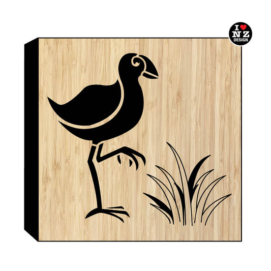Bamboo Art Block - Pukeko
