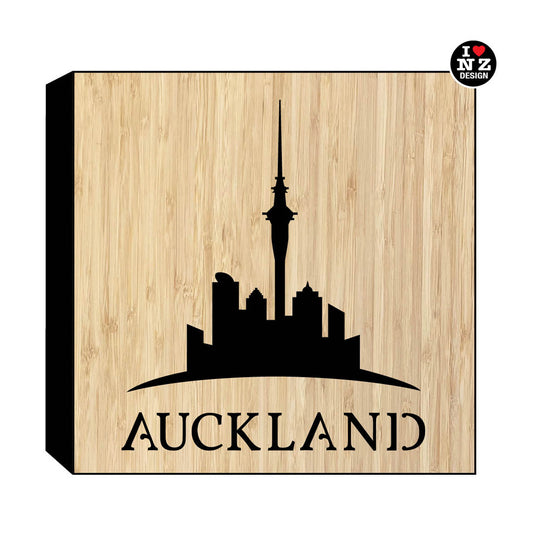 Bamboo Art Block - Auckland Skyline