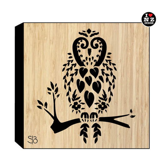 Bamboo Art Block - Morepork