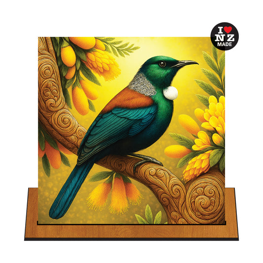 Tui in Kowhai