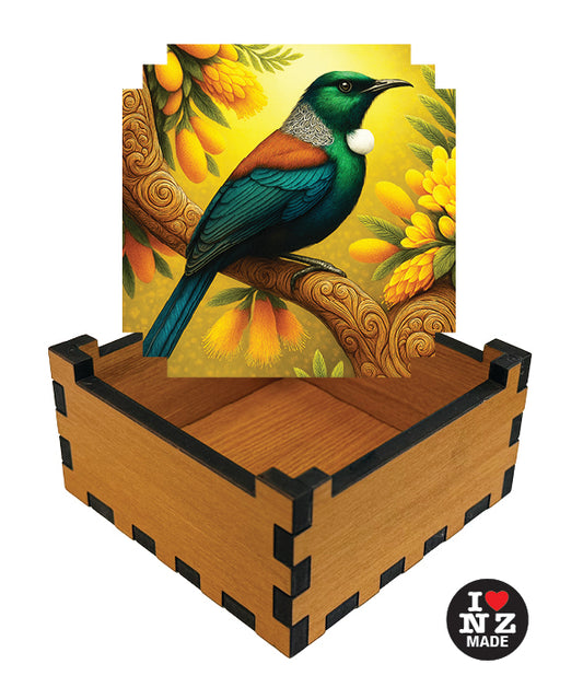 Tui in Kowhai