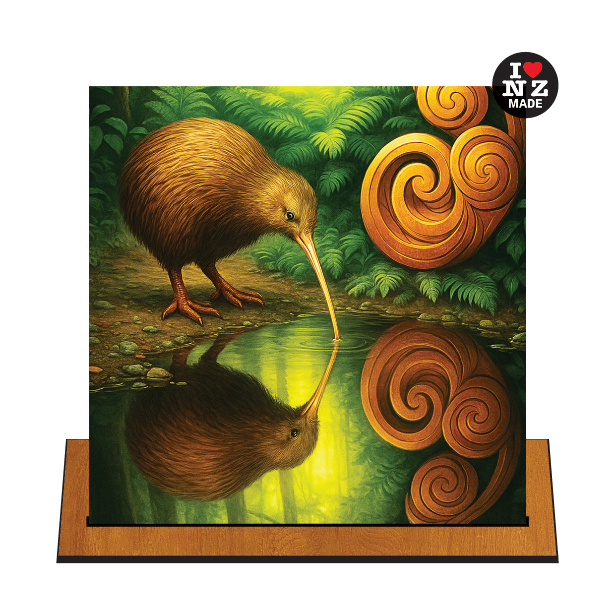Kiwi Reflection