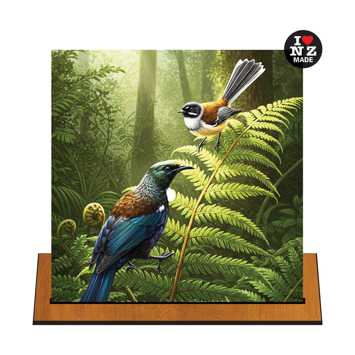 Tui and Fantail
