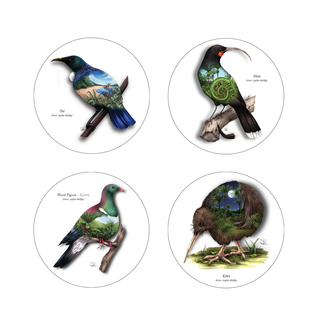 Coasters - NZ Birds