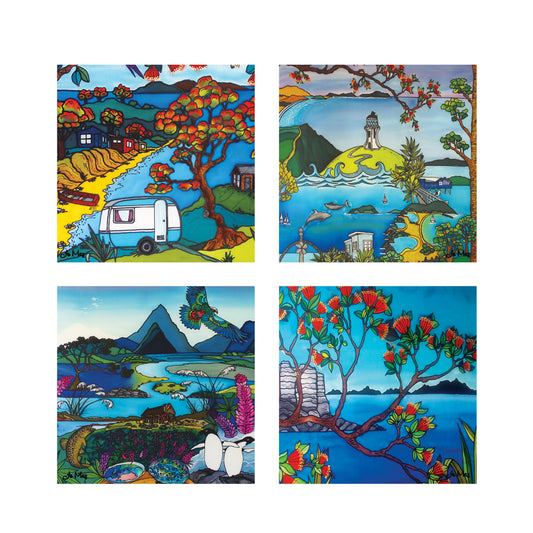 Coasters - NZ Scenery