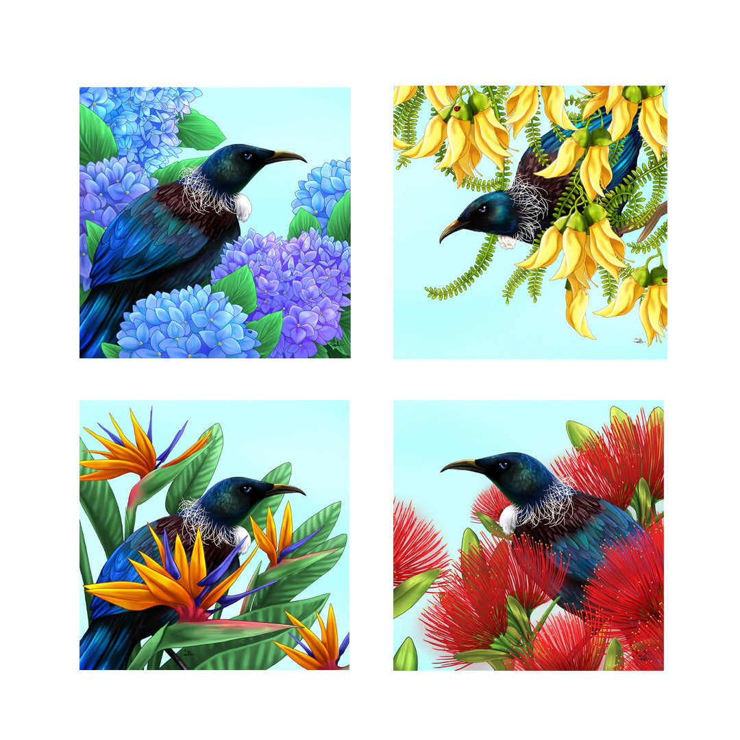 Coasters - Peeping Tui's