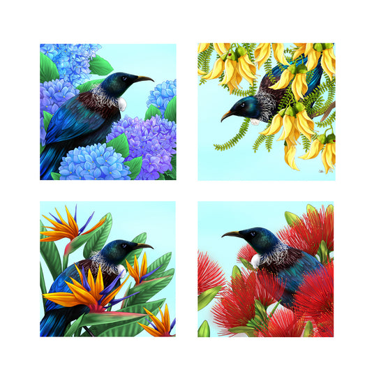 Coasters - Peeping Tui's
