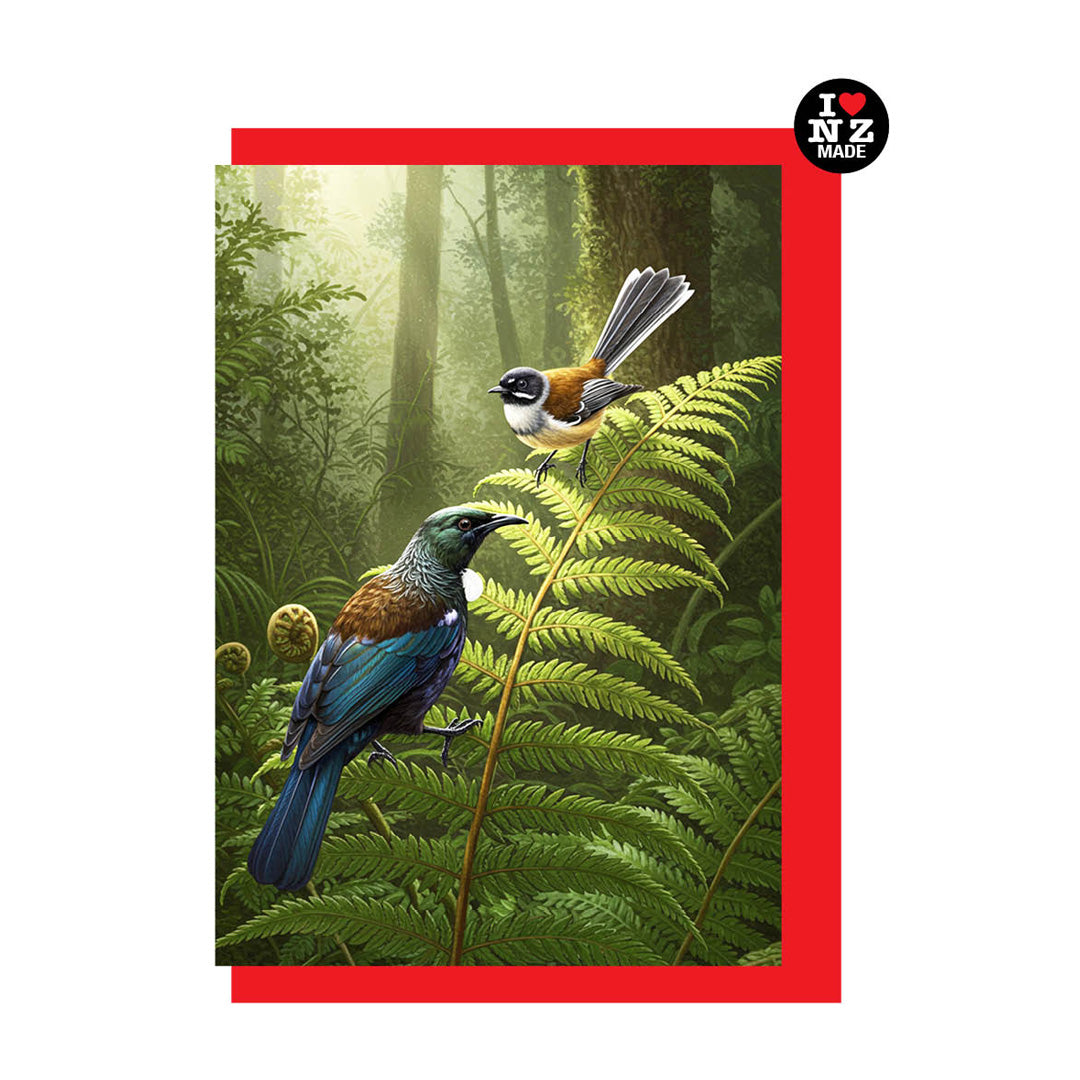 Tui and Fantail