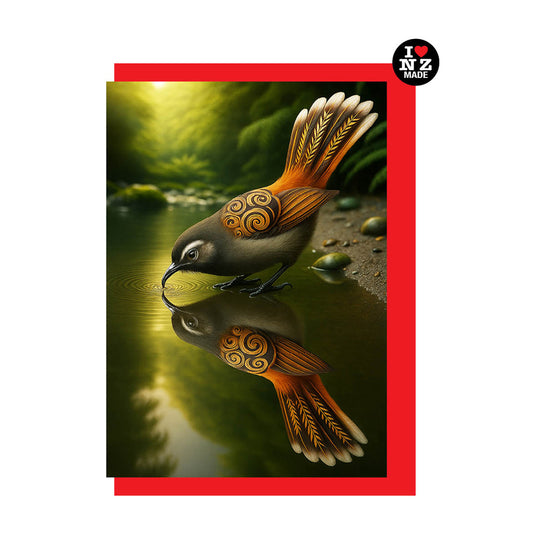 Fantail Reflection