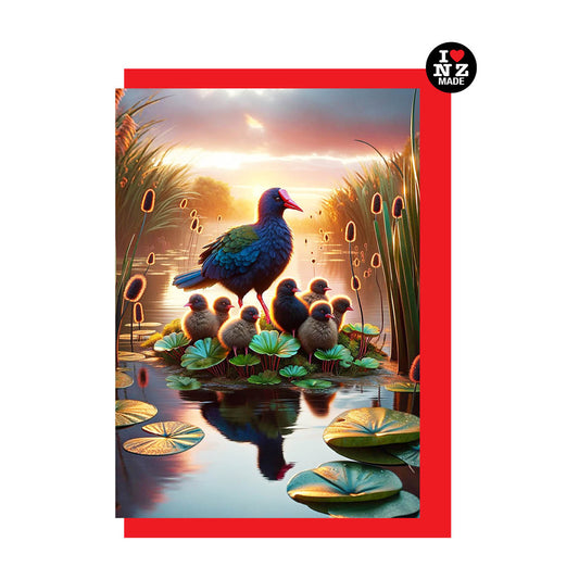 Pukeko Family
