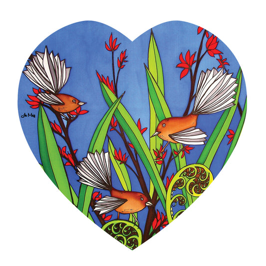 Heart - Fantails