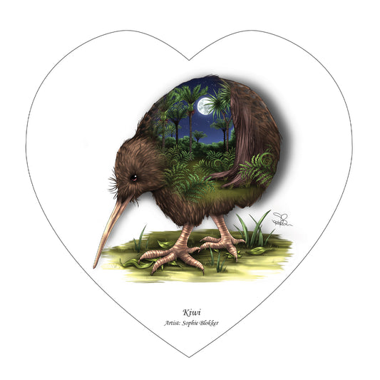 Heart - Kiwi
