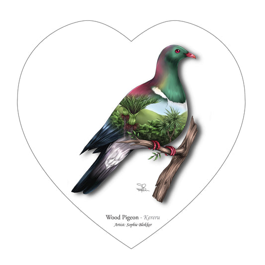 Heart - Wood Pigeon