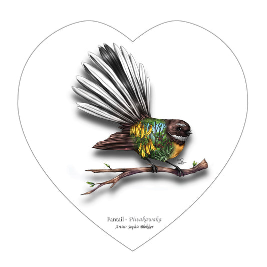Heart - Fantail