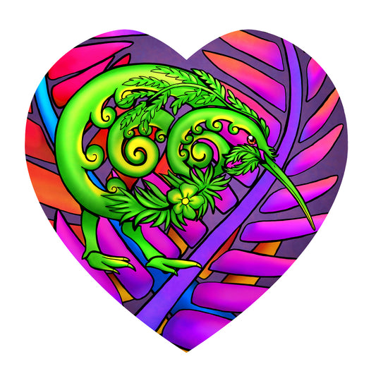 Heart - Koru Kiwi
