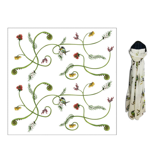 Scarf - NZ Flora