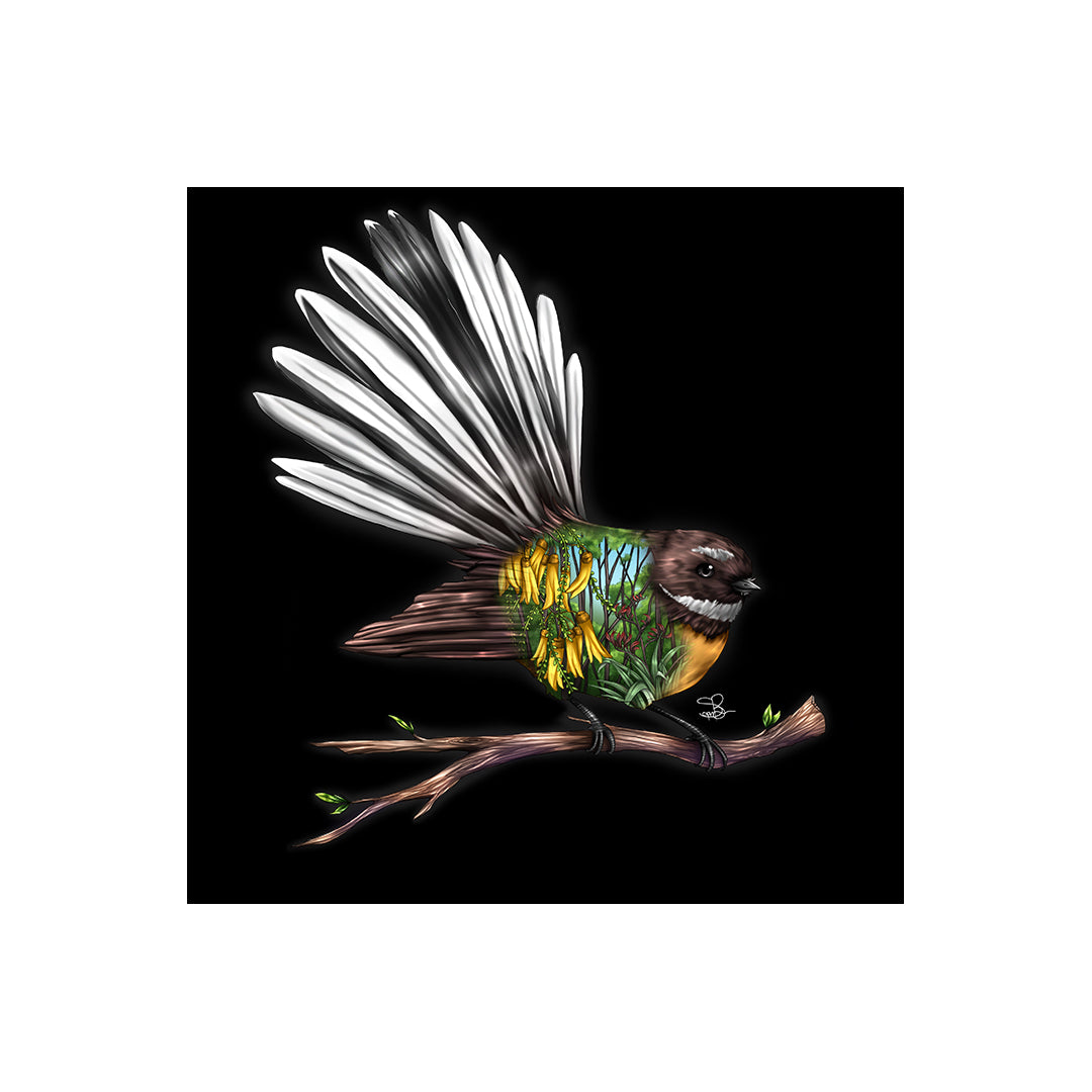 LED Canvas - Fantail