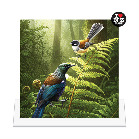 Tui and Fantail
