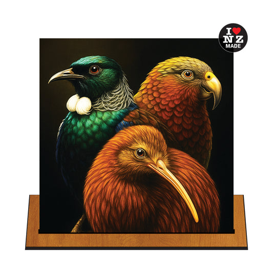 NZ Birds Trio
