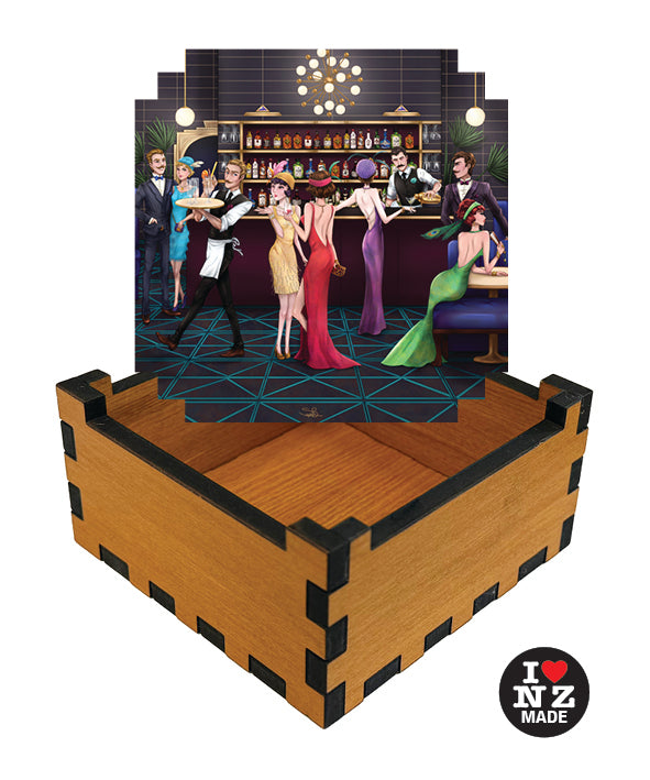 Art Deco Bar Scene